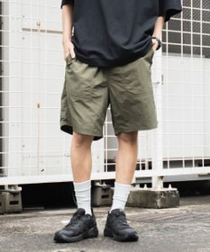 WEGO 【速乾/ウエストゴム/SMLサイズ】ナイロンイージーショーツ