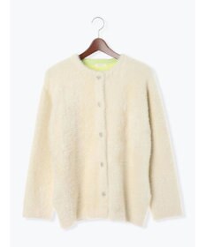 Te chichi ダブルフェイスフェザーカーディガン