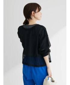 Green Parks ・ＥＬＥＮＣＡＲＥ　ＤＵＥ　２ｗａｙメッシュカーディガン