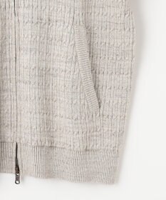 JOSEPH ABBOUD 【キングサイズ・オリジナルオーガニックコットン使用】JOE COTTONニット パーカー