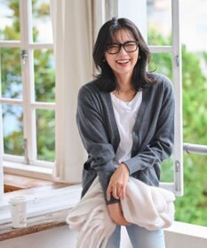 WEGO 【WEB限定/2025年秋冬新作//洗濯OK/毛玉レス/MLXLサイズ展開/オフィス/カジュアル】ベーシックニットカーディガン