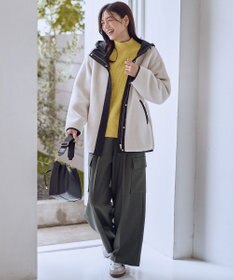 ANY L 【ウエストゴム】カーゴタックパンツ