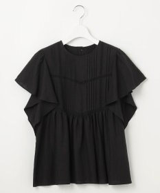 23区 【SLOW/一部店舗限定】ブライトリネン デザイン ブラウス