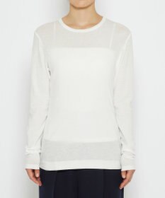 uncrave シアー クルーネック カットソー