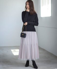 組曲 【WEB限定色あり】ELENA タートルネック ニット