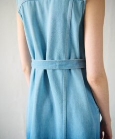 GRACE CONTINENTAL デニムストレートロングワンピース2