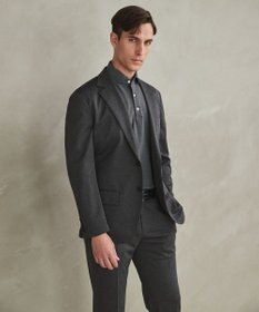 GOTAIRIKU セットアップ対応【洗える/ストレッチ/シワになりにくい】ドライジャージー セットアップジャケット