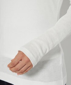 uncrave シアー クルーネック カットソー