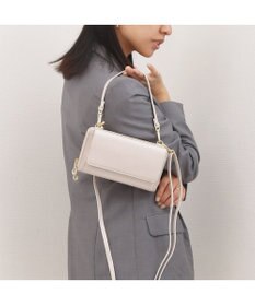 UNBILLION カシュカシュ cachecache / WEB限定カラーコンビウォレットショルダーバッグ