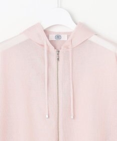 J.PRESS LADIES L 【WEB限定カラーあり・洗える】SHEER LIGHT KNIT ラメ パーカー