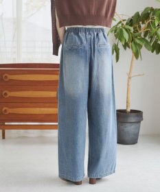 WEGO 【ANGIE VINTAGE】デニムイージーパンツ