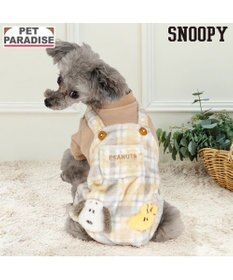 PET PARADISE スヌーピー ボア サロペット 《仲良し》 小型犬