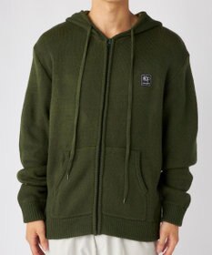 OP／FILA 【ocean pacific】ニットジップパーカー