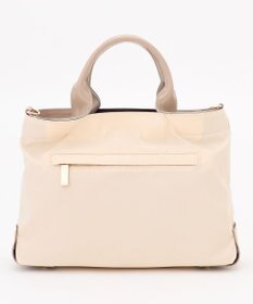 LA BAGAGERIE ツイルナイロン×エナメル 2WAYトートバッグ Sサイズ