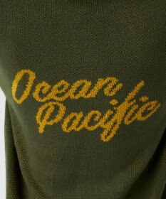 OP／FILA 【ocean pacific】ニットジップパーカー