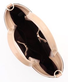 LA BAGAGERIE ツイルナイロン×エナメル 2WAYトートバッグ Sサイズ