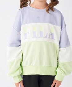 OP／FILA 【FILA】パステルカラークルーネックスウェット/キッズ