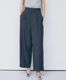 uncrave ウォッシャブルドライサップ ワイドパンツ（サスペンダー付き）