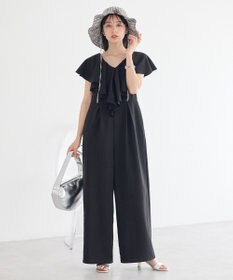 earth music&ecology ラッフルサロペット