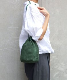 FOLNA RD ベロア巾着ショルダー