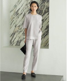 ICB L 【新色追加・接触冷感・UVケア・速乾・洗える】 FluidBackSatin Tブラウス