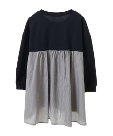 Green Parks 布帛切り替えフレアカットプルオーバー