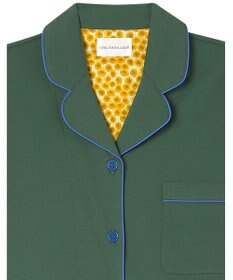 une nana cool 【綿100％】40ハイゲージ天竺半袖パジャマ MADE WITH LIBERTY FABRIC