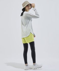 CW-X 【WOMEN】 CW-X ロングＴシャツ 梨地素材 薄手 シアー感 スポーツウェア 長袖 レディース DLY129 /ワコール