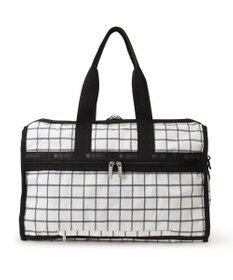 LeSportsac DELUXE MED WEEKENDER/モノクラスチェック
