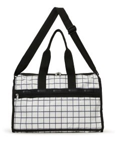 LeSportsac DELUXE MED WEEKENDER/モノクラスチェック