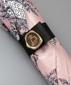 AURORA Beaurance ビューランス プリント柄 晴雨兼用傘 (トップフラット折傘)