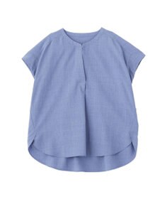YECCA VECCA 【マシンウォッシャブル】サラサラスキッパーブラウス