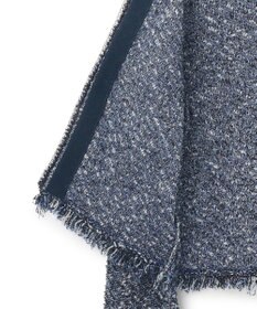 ICB 【ドラマ「続・続・最後から二番目の恋」着用】 デニムライクツィード ニットジャケット