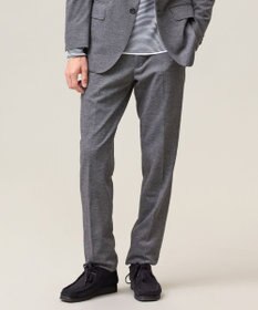 J.PRESS MEN 3シーズン着られる上質素材【ストレッチ / 吸水速乾 / 洗える / 消臭】AXIO 3ポジションジャージー スラックス ライトグレー系