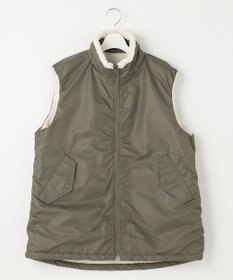 23区 S 【SLOW/一部店舗限定】リバーシブルボアコンビ ベスト