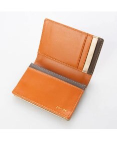 UNBILLION perche 牛革カラーコンビカードケース