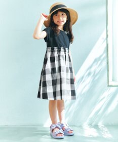 ANY KIDS 【接触冷感】ひんやり ドッキングワンピース
