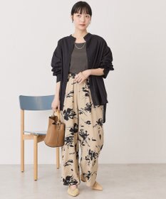 AMERICAN HOLIC リネンライクバンドカラーシャツ