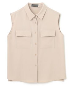 uncrave 【接触冷感・撥水・洗濯機洗い可】クールタッチツイル ブラウス（uncrave STANDARD)