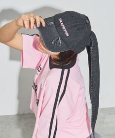 WEGO うさ耳デニムキャップ