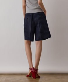 GRACE CONTINENTAL ストライプショートパンツ