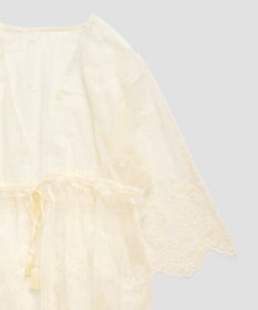 San-ai Resort（三愛水着楽園） パネルレース羽織り　F　【San-ai Resort（サンアイリゾート）】