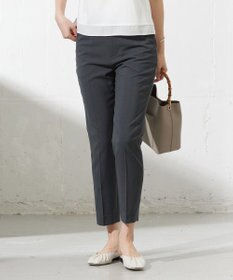 J.PRESS LADIES L 【セットアップ対応・洗える】DRYウーステッド テーパード パンツ