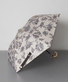 AURORA Beaurance ビューランス プリント柄 晴雨兼用傘 (トップフラット折傘)