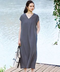 23区 【SLOW/一部店舗限定】ナチュラルピケワッシャー ワンピース