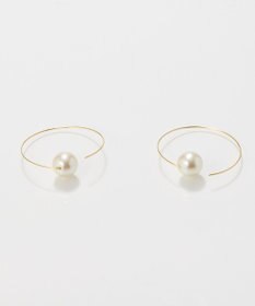 Phoebe 〈金属アレルギー対応〉ビッグサークルパールピアス/ニッケルフリー/大ぶり/存在感◎/主役級
