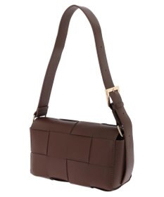 AMERICAN HOLIC 編み込みＢＯＸショルダーＢＡＧ