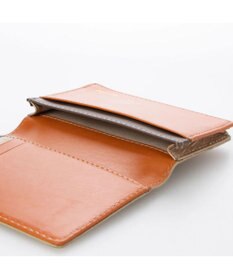 UNBILLION perche 牛革カラーコンビカードケース