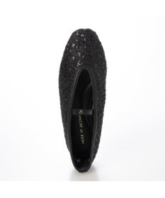 MODE ET JACOMO <MODE ET JACOMO>ストラップチュールフラットパンプス