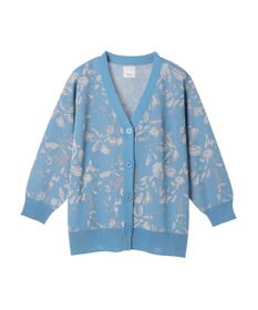 Green Parks ニュアンス柄ニットカーディガン